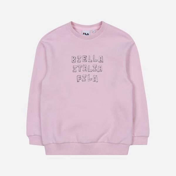 Moletons Fila Menina Rosa - Fila Stella L/S Portugal Online,RSVK-50418